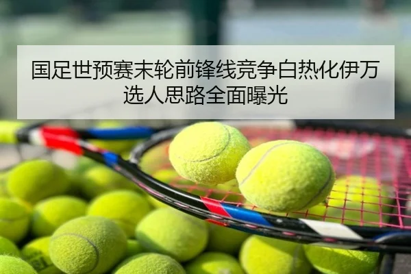 国足世预赛末轮前锋线竞争白热化伊万选人思路全面曝光